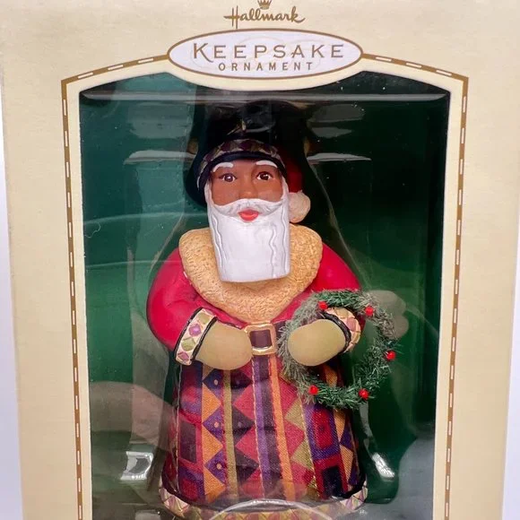 Hallmark Santas From Around The World UNITED STATES Ornament Keepsakes NIB 2004 - Picture 3 of 8